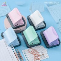 Jesjeliu Giấy đục lỗ 6 lỗ DIY Scrafts Dụng cụ đục lỗ di động