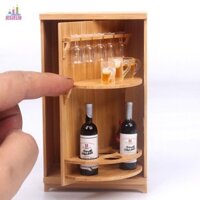 Jesjeliu Nhà Búp Bê Cốc Bộ Mô Hình Mô Phỏng BJD Phụ Kiện Búp Bê Đồ Chơi Cho Trẻ Em