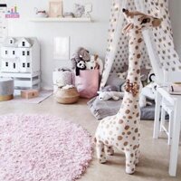 Jesjeliu Nhồi Bông Hươu Cao Cổ Búp Bê Bé Trai Bé Gái Đồ Chơi Trẻ Em 67cm Kích Thước Lớn Kawaii Trang Trí Phòng