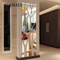 JESSLILY  Cây Hình Decal Có Thể Tháo Rời Phong Cách Hiện Đại Phòng Khách Trang Trí Nghệ Thuật Treo Tường