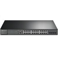 JetStream 28-Port Gigabit with 24-Port PoE+ Managed Switch TP-LINK TL-SG3428MP