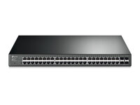 JetStream 48-Port Gigabit Smart PoE+ Switch with 4 SFP Slots T1600G-52PS