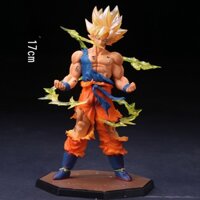 Jettingbuy 15 Cm/6 "Goku Hình Super Saiyan Mô Hình Anime Đồ Chơi Sưu Tập-168-OXUI3