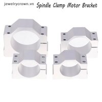 [Jewelrycrown] Giá đỡ động cơ kẹp trục chính bằng nhôm 52mm 56mm 65mm 80mm cho máy định tuyến khắc CNC Giá đỡ gắn động cơ [VN]