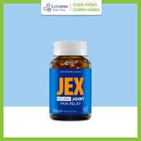 JEX Bổ khớp Hỗ trợ giảm đau trong thoái hóa khớp Bảo vệ tái tạo sụn khớp Bôi trơn ổ khớp