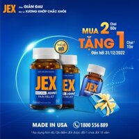 JEX MAX Chính Hãng - Viên uống hỗ trợ điều trị viêm khớp - bổ khớp, tái tạo sụn khớp- Có tem tích điểm