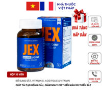 Jex Max Ecogreen hỗ trợ giảm đau trong thoái hoá khớp, viêm khớp & tái tạo sụn khớp (30 viên)
