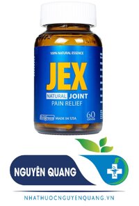 JEX NATURAL JOINT PAIN RELIEF 60 viên - THỰC PHẨM HỖ TRỢ XƯƠNG KHỚP