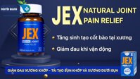 JEX NATURAL JOINT PAIN RELIEF 30 viên - THỰC PHẨM HỖ TRỢ XƯƠNG KHỚP