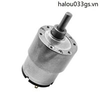 Jgb37-520 DC Brushed Gear Motor 6V 12v24v Xoay lùi phía trước Tốc độ cao Có thể điều chỉnh tốc độ cao Động cơ nhỏ siêu nhỏ