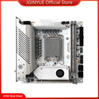 Jginyue B760i-Snow Dream Bo mạch chủ LGA 1700 Hỗ trợ Intel Core 12th 13th DDR4 3200mhz RAM mini mới nhất