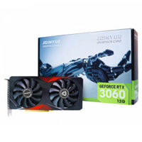 JGINYUE NVIDIA GeForce RTX 3060 BLACK DUAL FAN – 12GB GDDR6