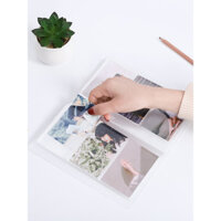 Jian Chuang đơn giản và dung lượng lớn 120 cái danh thiếp lưu trữ album ảnh văn phòng doanh nghiệp Album ảnh Polaroid 3 inch