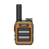 JIANPAI V6R 8W High-power Walkie Talkie 16 Channels 5000mAh USB Charging Mini Portable Two-way Radio