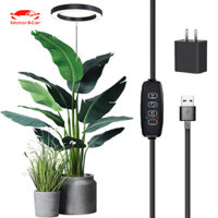Jianting 72 Đèn LED Full Spectrum Plant Light 5 Độ sáng có thể điều chỉnh 3 / 9 / 12H Hẹn giờ bật / tắt Đèn tăng trưởng thực vật để thúc đẩy tăng trưởng thực vật