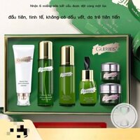 Jiaobeishi Nước Lotion Essence Bộ quà tặng Hộp quà tặng Aloe Vera Hydrating dưỡng ẩm làm săn chắc c