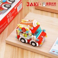 Jiaqi Đồng Thương Hiệu Mixue Ice City Khối Xây Dựng Kem Xe Tải Hạt Nhỏ Phiên Bản Giới Hạn Hộp Quà Tặng Phong Cách Trung Hoa Bé Trai Bé Gái Quà Tặng cc20250324