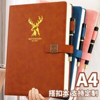 Jiaranheng a4 Notebook Notebook Notebook Da dày Sổ tay Kinh doanh Notepad Đại học Kiểm tra tuyển sinh Sổ tay Tùy chỉnh 25.3.18