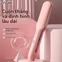 JIASHI Máy duỗi tóc và uốn tóc 3 trong 1 có kiểu dáng nhanh và thiết kế di động
