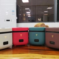JIASHI Nồi Cơm Điện Mini Đa Năng 1,2L Hàng Nội Địa Cao Cấp (Nấu Cháo, Chưng, Hấp, Luộc) Phù Hợp Cho 1 Đến 3 Người