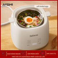 JIASHI Nồi hấp trứng hộ gia đình máy hấp trứng nhỏ tự động luộc trứng đa chức năng máy luộc trứng luộc