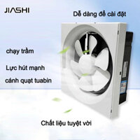 JIASHI Quạt Hút Cửa Sổ Quạt Thông Gió Nhà Bếp Hút Khói Treo Quạt Hút Tường Quạt Hút Nhà