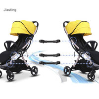 Jiating 3 Cái Đôi Xe Đẩy Cho Bé Kết Nối Đa Năng Khớp Ba Bộ Bốn Xe Trẻ Sơ Sinh Dây An Toàn Có Thể Điều Chỉnh Liên Kết Móc An Toàn Mgn