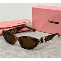 JIC8 MIU-MIU Fashion Cool Cat Eye Sunglasses Outdoor Uv-Proof Goggles Sunglasses Travel Street Shot Glasses