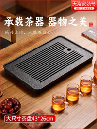 Jieanxi Tea Panel Trang chủ Bàn trà Asphalt Loại trà Tray Light Luxury 2024 Thiết kế mới Trà Hải Tea cụ Bàn pha k