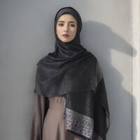 Jifang Thời Trang Phong Cách Kỳ Lạ Retro In Hoa Pashmina Khăn Choàng Đầu Khăn Hồi Giáo Hồi Giáo Hijabs Khăn Choàng SL301