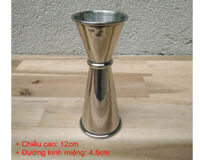 JIGGER JAPANESE SILVER 30X60 ML CÓ VẠCH