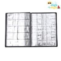 Jigk Bộ sưu tập tiền xu sách dime Bìa sách sưu tập tiền album sưu tập xu sách đựng tiền xu cho người sưu tập