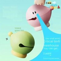 Jigk Cầu Nguyện Cho Ánh Sáng Phước Lành, Xanh / Hồng / Mơ Màu Sắc Điều Chỉnh Đèn Ngủ Quà Tặng, Nhựa PVC Bộ gõ Hình Cá Gỗ Sáng Tạo Nhà