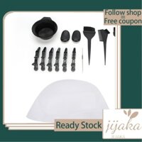 Jijaka Hair Dye Kit Brush And Bowl Set Dying Coloring Applicator