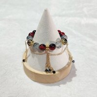 Jin ins Long Moon 22025 Vòng tay đặc biệt Jin Ming Liuli ~ Vòng đeo tay Túi trang sức mới năm tự làm