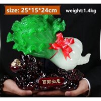 Jinchan Jade Cabbage Large Living Room Entrance Office Shop Opening Gifts