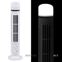 Jinfucha điện gia dụng led quạt làm mát tháp không cánh - sạc usb di động 2 chế độ tốc độ gió máy điều hòa đứng mini quạt tháp đứng