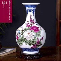 Jingdezhen Gốm sứ Trang trí Nội thất Doucai Lọ tráng men Để bàn Bogu Giá treo Tủ rượu thủ công mỹ nghệ