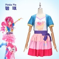 Jingyue My Little Pony: Tình Bạn Là Magic Pinkamena Diane Pie Trang Phục Hóa Trang Tóc Giả Halloween Carnival NỮ ĐẦM Anime Đồng Phục Trang Phục Phụ Kiện Trang Phục