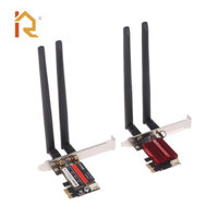 Jinhf 1PC Cho 4.0 Bộ Chuyển Đổi WiFi 1200Mbps Thẻ WiFi Không Dây PCIE Adapter TX-1200 Băng Kép 2.4Ghz / 5Ghz HOT