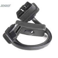 Jinhf OBD2 Bộ Chia Nối Dài SwitchCable Nam Hai Cổng Sang Nữ ELM327 GPS Kết Nối Chẩn Đoán Tự Động Kết Nối Cáp HOT