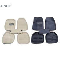 Jinhf set 5 Thảm Lót Sàn Xe Hơi Chống Bụi Phong Cách Cao Cấp