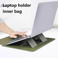 Jinhf Túi Đựng Laptop Cho 13 14 15 Inch Cho Air Pro 13 14 15 M1 M2 Di Động Laptop Đứng Dành Cho Ipad Huawei ASUS Dell Ốp Lưng HOT