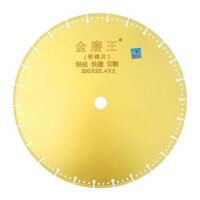 Jinmowang gang cắt tấm kim loại góc thép lát thép tấm hàn tấm 350 lưỡi cưa kim cương lưỡi đường đĩa cắt sắt lưỡi cắt sắt máy cầm tay Lưỡi cắt sắt