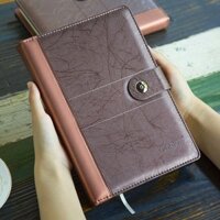 Jinpai Siêu Dày Notepad Sổ Ghi Làm Việc Sách Kinh Doanh Sổ Tay Sáng Tạo Văn Phòng Phẩm A5 / B5 Da Notebook 8.17