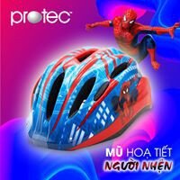 [JINPI] Mũ bảo hiểm trẻ em Protec - Spiderman