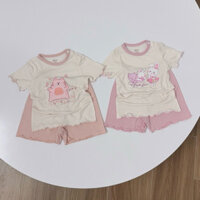 JINRO - BỘ CỘC TAY MODAL PEPTIT CHO BÉ GÁI