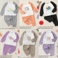 [JINRO] Bộ Nỉ Lông Thỏ Mềm Ấm Cho Bé 9m-4y