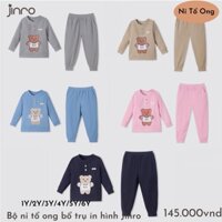 Jinro - Bộ nỉ tổ ong bổ trụ in hình JR30600