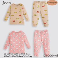 Jinro - Bộ quần áo dài tay in hình JR24102023